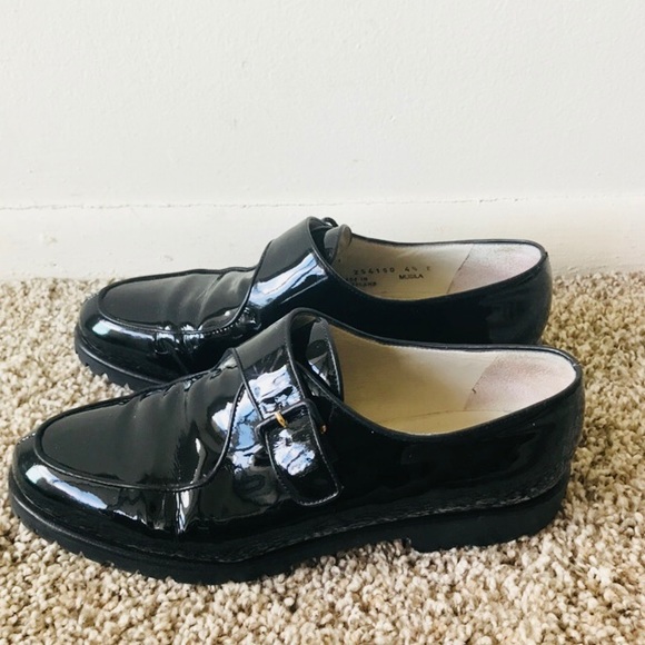 Bally Black Pattern Mocassine shoes - Picture 6 of 8